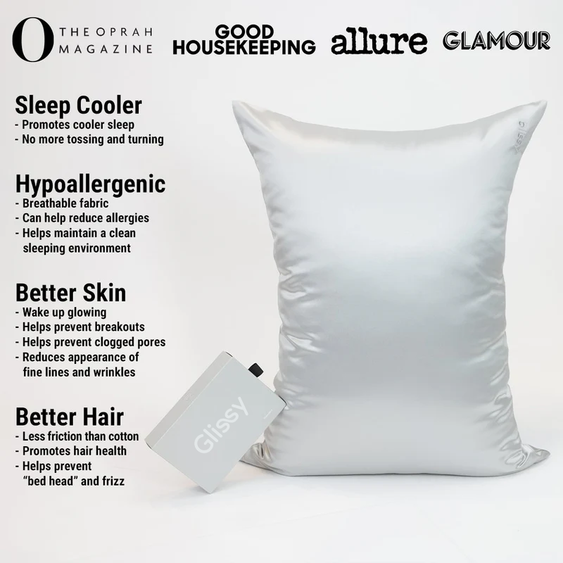 Glissy - Premium Silk pillowcase